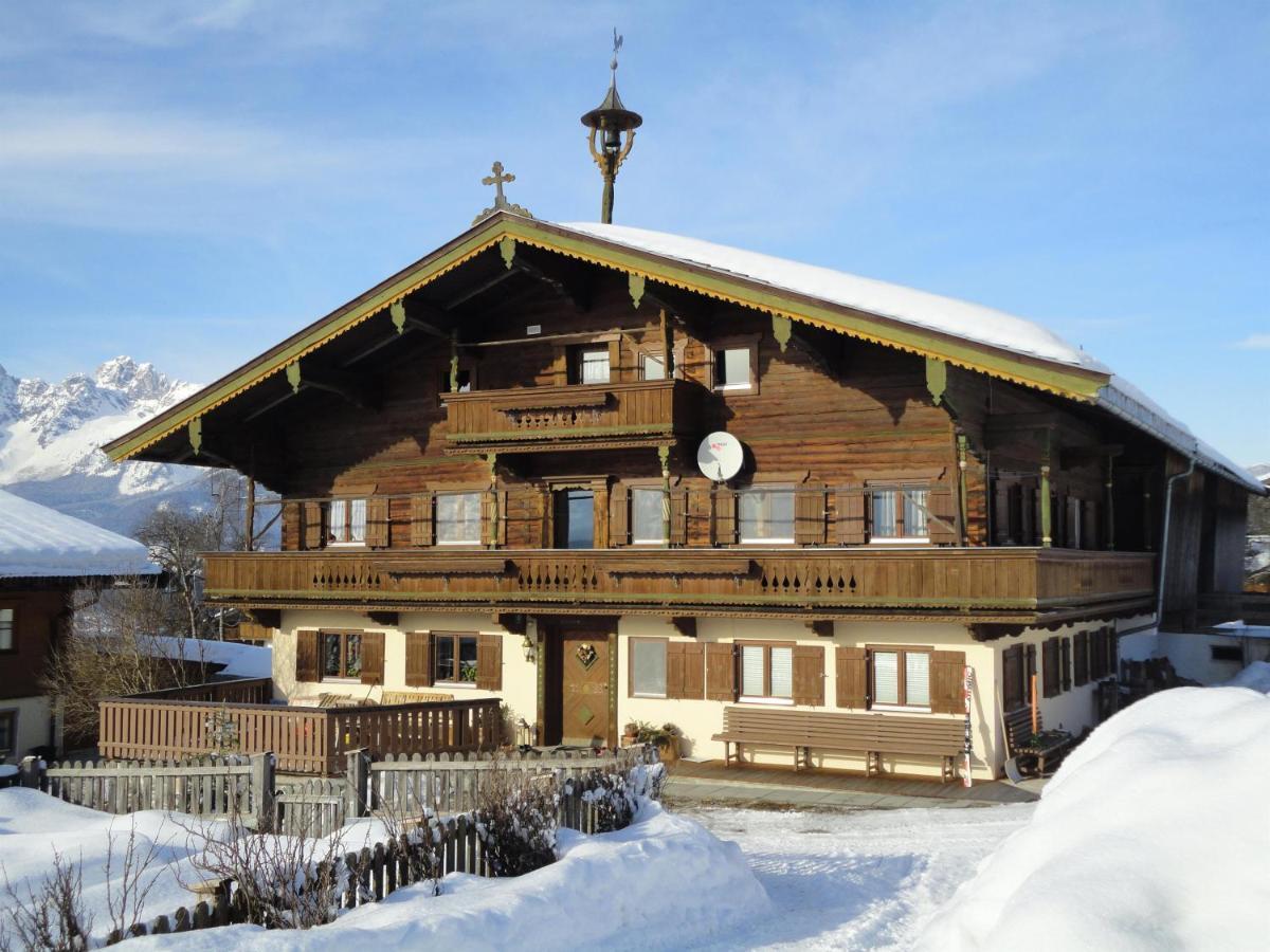 Villa Schießling Hof Oberndorf in Tirol Exterior foto