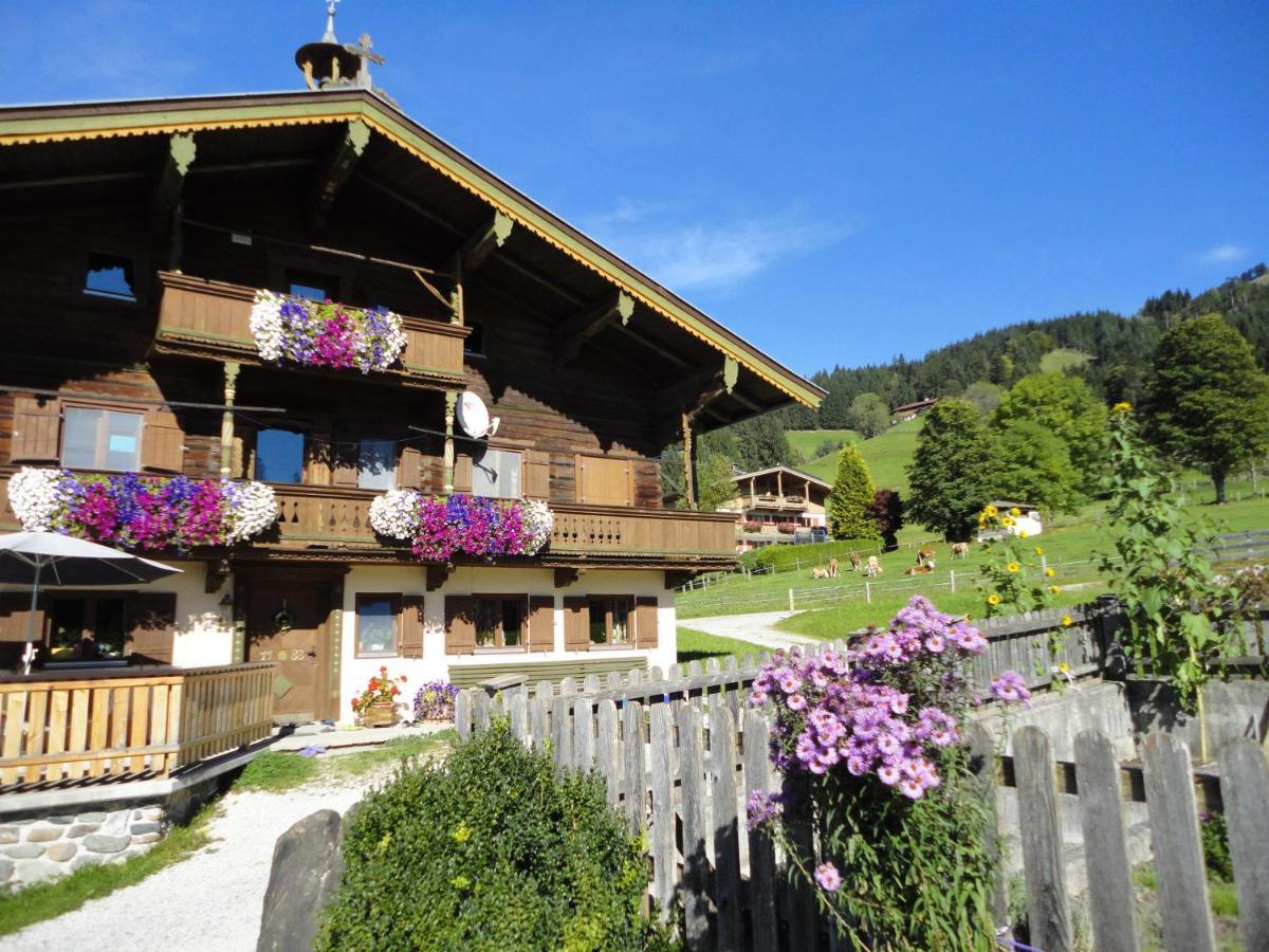 Villa Schießling Hof Oberndorf in Tirol Exterior foto