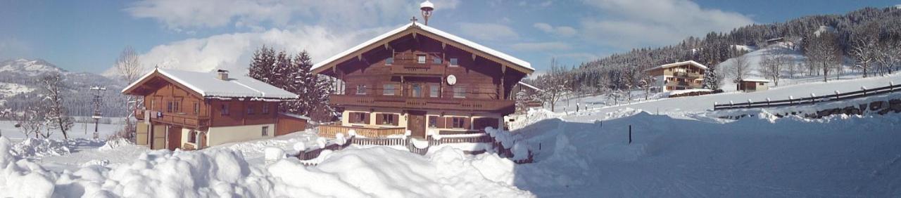 Villa Schießling Hof Oberndorf in Tirol Exterior foto